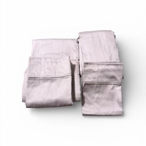 Luxury Cotton Sheet Set in Light Pink — Soft Home Bedding